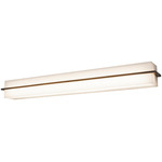 Apex Color-Select Bathroom Vanity Light - Espresso / Jute