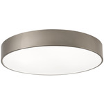 Bailey Color-Select Ceiling Light Fixture - Satin Nickel / White