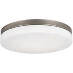 Oscar Color Select Ceiling Light Fixture - Satin Nickel / White
