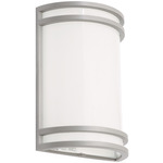 Ventura Outdoor Wall Sconce - Grey / White