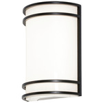 Ventura Outdoor Wall Sconce - Oil Rubbed Bronze / White