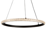 Nova Pendant - Black / Crystalline Acrylic