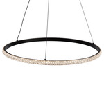 Nova Pendant - Black / Crystalline Acrylic