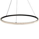 Nova Pendant - Black / Crystalline Acrylic