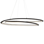 Ara Oval Pendant - Black