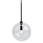 Pinpoint Pendant - Black / Clear