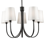 Rhythm Chandelier - Black / White