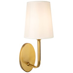 Rhythm Wall Sconce - Brushed Gold / White