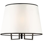 Coco Ceiling Light - Black / Brass / White