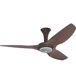 Haiku Low Profile Ceiling Fan with Downlight - Oil Rubbed Bronze / Cocoa Bamboo