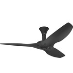 Haiku Low Profile Outdoor Ceiling Fan - Black / Black