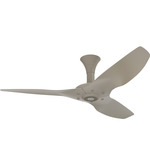 Haiku Low Profile Outdoor Ceiling Fan - Satin Nickel / Satin Nickel