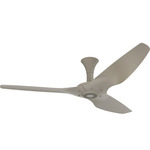 Haiku Low Profile Outdoor Ceiling Fan - Satin Nickel / Satin Nickel