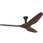 Haiku Low Profile Outdoor Ceiling Fan - Black / Cocoa Aluminum