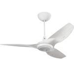 Haiku Universal Mount Ceiling Fan with Downlight - White / Driftwood