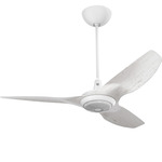 Haiku Universal Mount Ceiling Fan with Downlight - White / Driftwood