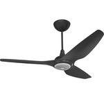 Haiku Universal Mount Ceiling Fan - Downlight / RGBW Uplight - Black / Black