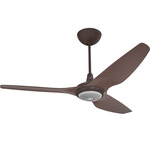 Haiku Universal Mount Ceiling Fan with Downlight - Oil Rubbed Bronze / Cocoa Bamboo