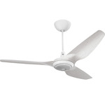 Haiku Universal Mount Ceiling Fan with Downlight - White / Driftwood