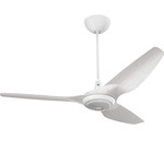 Haiku Universal Mount Ceiling Fan with Downlight - White / Driftwood