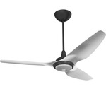 Haiku Universal Mount Ceiling Fan - Downlight / RGBW Uplight - Black / Brushed Aluminum