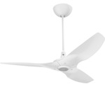 Haiku Universal Mount Outdoor Ceiling Fan - White / White