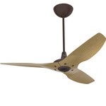 Haiku Universal Mount Outdoor Ceiling Fan - Oil Rubbed Bronze / Caramel Aluminum