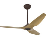 Haiku Universal Mount Outdoor Ceiling Fan - Oil Rubbed Bronze / Caramel Aluminum