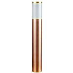 Olympic Outdoor Bollard Light 12V - Copper / Frosted