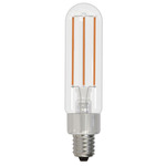 Filament T6 E12 Candelabra Base 2.5W 120V 2700K 80CRI 4-PACK - Clear