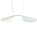 Almendra Arch Linear Pendant - Primer / White