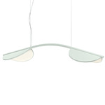 Almendra Arch Linear Pendant - Primer / White