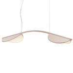 Almendra Arch Linear Pendant - Primer / Pale Pink Beige