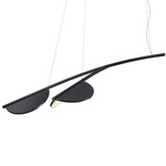 Almendra Organic Linear Pendant - Primer / Anthracite