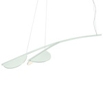 Almendra Organic Linear Pendant - Primer / White