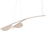 Almendra Organic Linear Pendant - White / Pale Pink Beige