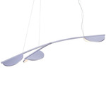 Almendra Organic Linear Pendant - Primer / Lilac Metallized