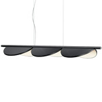 Almendra Linear Pendant - Primer / Anthracite