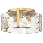 Aenon Flush Mount - Brushed Champagne Bronze