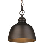 Holmes Pendant - Rubbed Bronze