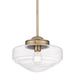 Ingalls Pendant - Modern Brass / Clear