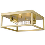 Wesson Ceiling Light - Olympic Gold
