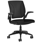 Diffrient World Desk Chair - Black / Black Catena Mesh Backrest/Seat