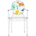 Lou Lou Ghost Kids Chair - Crystal