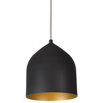 Helena Pendant - Black / Gold