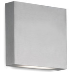 Mica Indoor / Outdoor Wall Sconce - Brushed Nickel / Frosted