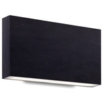 Mica Indoor / Outdoor Wall Sconce - Black / Frosted