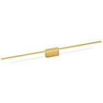 Vega Minor Bathroom Vanity Light - Brushed Gold / Opal