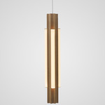 Altar Short Pendant - Oiled Oak / Glossy White