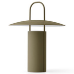 Ray Portable Table Lamp - Matte Dusty Green